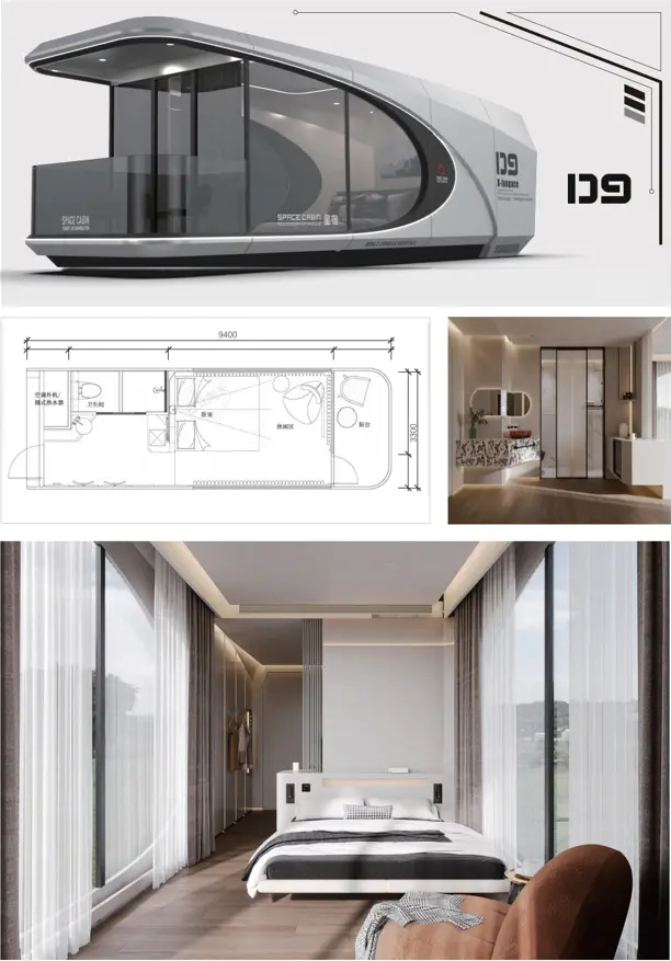2 Bedroom Capsule House