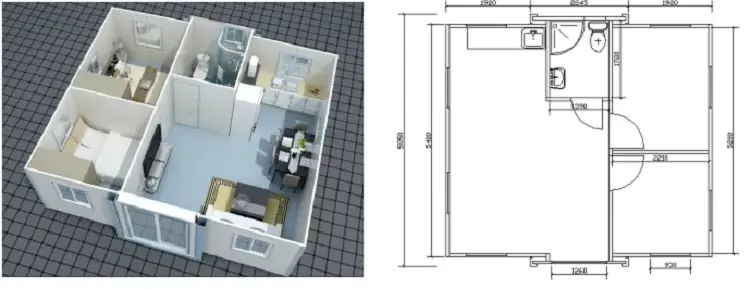 Movable Expandable Container House